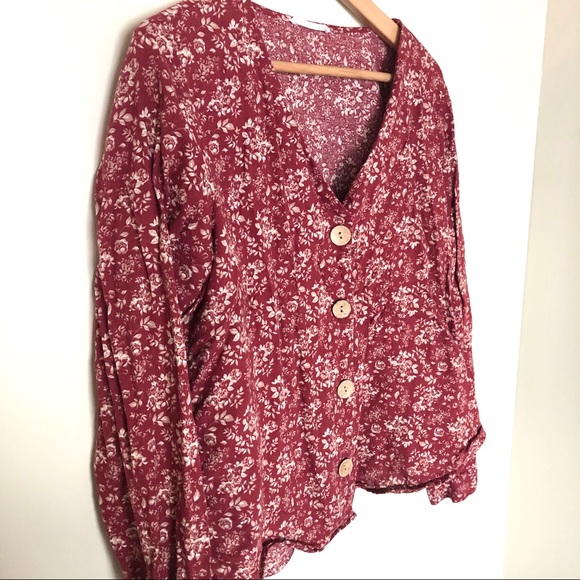 Mango Floral Blouse - Picture 3 of 4